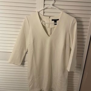 Brand new white straight line dress